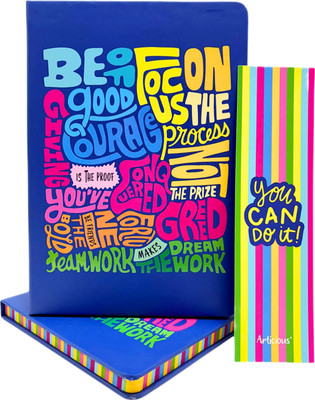 articious You Can Do It A5 Diary Ruled 192 Pages(You Can Do It)