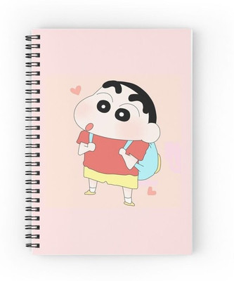 craft maniacs SHINCHAN 2023 NOTEBOOK COLLECTION A5 Notebook RULED 160 Pages(White)