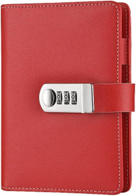 SARJUDAS ENTERPRISE Diary Regular Diary 200 Pages(Red Solide)