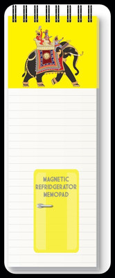 Nourish Magnetic Memo Pad_DRY Regular Memo Pad RULED 50 Pages(ELEPHANT YELLOW)