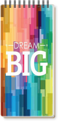 Nourish ToDo List Note Pad Regular Note Pad Ruled 50 Pages(DREAMBIG)
