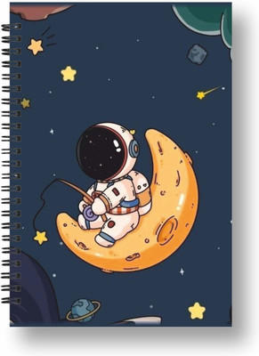 ROT RIX Wirebound journal A5 Diary Ruled 144 Pages(Multicolor)