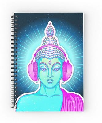 craft maniacs BUDDHA COLLECTION A5 Diary RULED 120 Pages(BUDDHA COLLECTION)