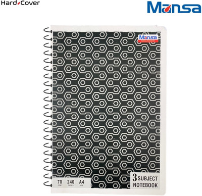smart books publishers and distributors 90 GSM Premium Paper – Perfect for School, Office, Journaling & Daily Use A4 Notebook Single line Ruled Notebook 240 Pages(Multicolor, Pack of 5)