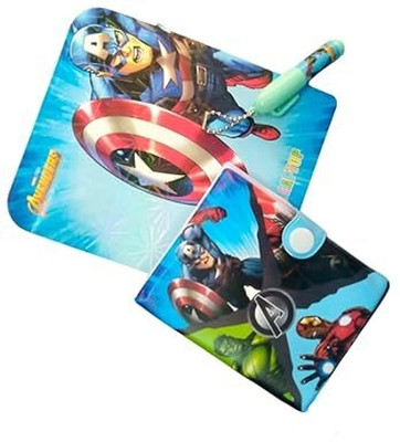 Caught Trendy Avangers Gift Set Mini Diary Set Pocket-size Notebook Both Side Rule 60 Pages(Multicolor)