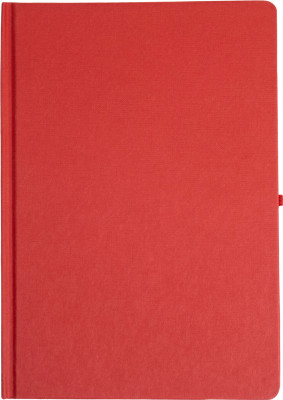 ColorSplash Inkbot Notebook A5 Diary Rulled 192 Pages(Red)