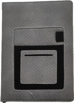 GetGoods Notebook A5 Diary ruled 300 Pages(Grey)