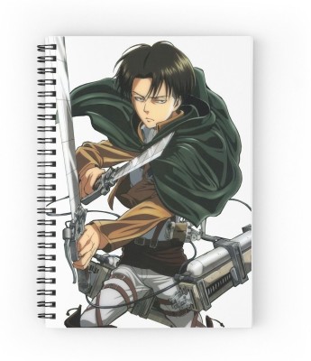 craft maniacs ATTACK ON TITANS COLLECTION A5 Notebook RULED 160 Pages(Multicolor)