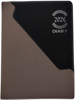Good Luckfile Executive A5 Diary Unruled 365 Pages(Black)
