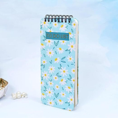 Memorys Softbound Spiral Planner To Do List (8 x 3.5 inches) Regular Planner Ruled 200 Pages(DAISY)