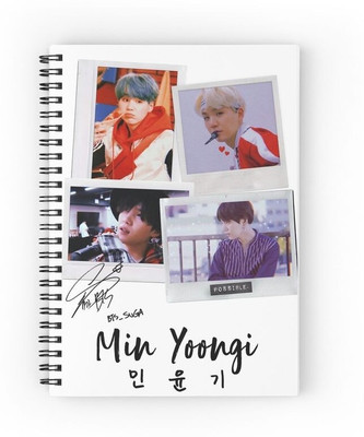 craft maniacs 2023 KPOP DIARIES A5 Notebook RULED 160 Pages(Multicolor)