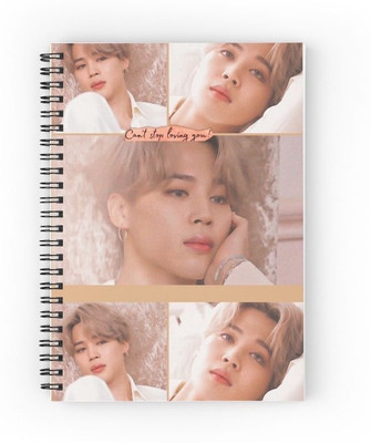 craft maniacs JIMIN DIARY A5 Notebook RULED 160 Pages(Multicolor)