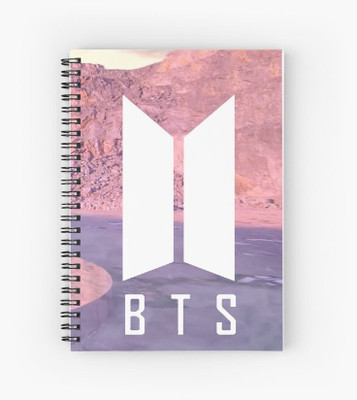 craft maniacs BTS 2023 DIARY A5 Notebook RULED 120 Pages(Multicolor)