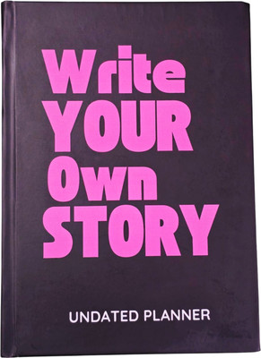 INKLING HUB Write Your Own Story A5 Planner 320 Pages(Multicolor)
