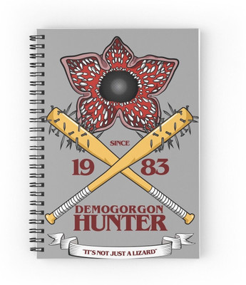 craft maniacs STRANGER THINGS A5 Diary RULED 160 Pages(Multicolor)