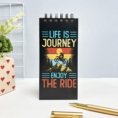 articious Life is Journey Regular Desk Planner Ruled 264 Pages(To Do List)