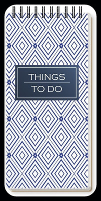 Nourish ToDo List Note Pad_DRY Regular Note Pad Ruled 50 Pages(BLUEWHITEDIAMOND)