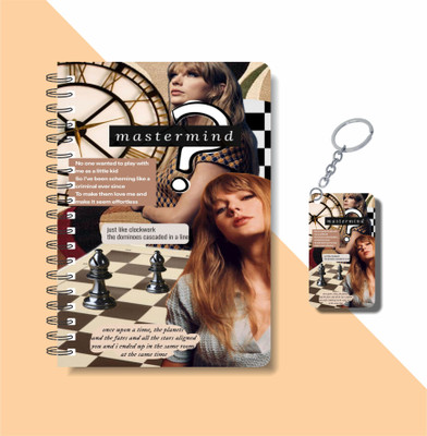 craft maniacs TAYLOR 2023 NOTEBOOK COLLECTION A5 Note Book RULED 160 Pages(White)