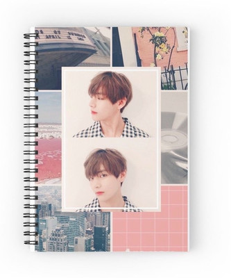 craft maniacs BTS 2023 DIARY A5 Notebook RULED 120 Pages(Multicolor)