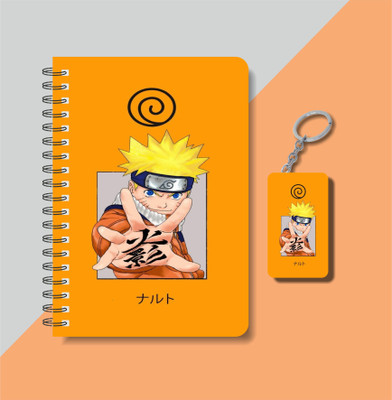 craft maniacs A5 NOTEBOOK + KEYCHAIN COLLECTION A5 Notebook RULED 160 Pages(Black, White)