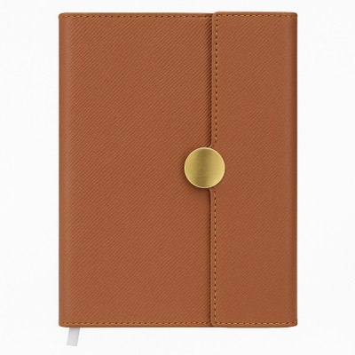 Schmick A5 Diary A5 Journal Ruled 200 Pages(Tan)