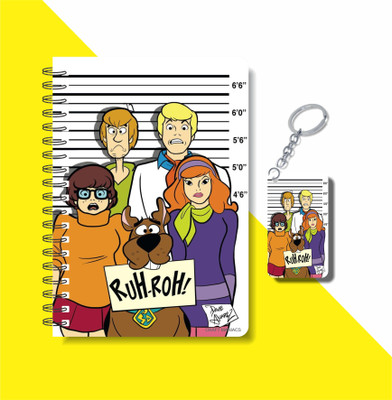 craft maniacs CARTOON NETWORK 2023 COLLECTION A5 Diary RULED 160 Pages(Multicolor)
