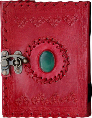 Anshika International diary A5 Notebook no 100 Pages(Red)