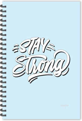 ESCAPER Stay Strong Motivational Quotes Diary (Ruled-A5), Quotes on Diary , Notebook A5 Diary Ruled 160 Pages(Multicolor)
