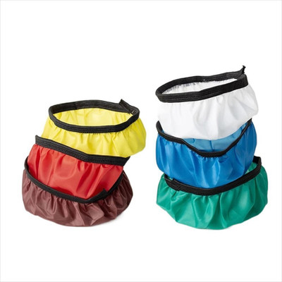 Stookin Cover Light Diffuser Sock Soft Light Cloth Light Diffuser multi (pack of 6 ) Photography Diffuser(Red, Green, Yellow, Brown, Blue, White)