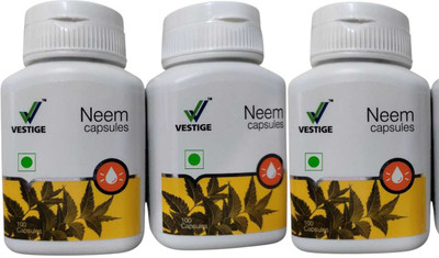 VESTlGE VESTIGE NEEM 100 SOFTGELS PACK OF 3 UNFALVAR Tablet(300 g, Pack of 3)