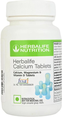 HERBALIFE Calcium Tablets with Vitamin D & Magnesium Adults,Daily Bone Health Supplement TABLET Tablet(60 No, Pack of 90)