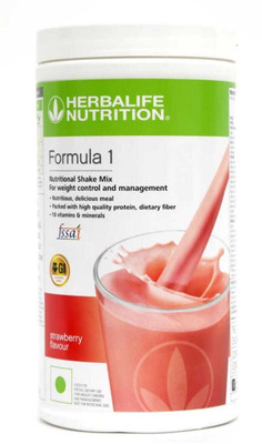 HERBALIFE Shake -500gm-STRAWBERRY Nutrition Bars (500 g, ,STRAWBERRY) STRAWBERRY Powder(500 g)
