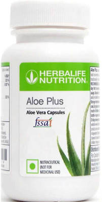 HERBALIFE Aloe Plus Tablet (60x1 Tablets 1 Packs) combo (60 Tablets) UNFLAVOR Tablet(100 g)