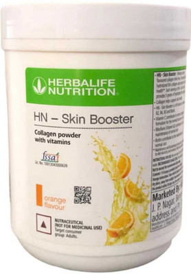 HERBALIFE Skin Booster (Collagen powder with vitamins)(300 g, ORANGE Flavored) Unflavered Powder(300 g)