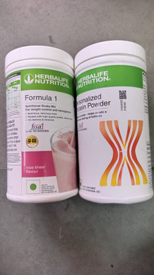 HERBALIFE FORMULA 1 SHAKE ROSEKHEER SHAKE AND PROTEIN POWDER 400GM COMBO PACK ROSEKHEER Powder(900 g, Pack of 2)