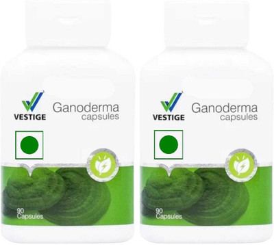 VESTlGE Vestige Ganoderma 60 CAPSULES PACK OF 2 UNFALVAR Drink(180 ml, Pack of 2)