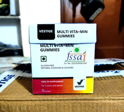 veslim VESTIGE GUMMIES PACK ONE strawberry-lemon flavour Capsules(60 No)