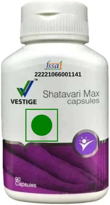 Vestige SHATAVARI MAX 90 CAPSULES PACK OF 1 NATURAL Granules(100 g)