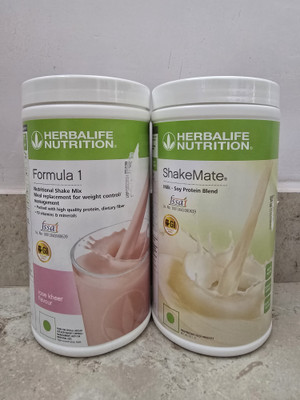 HERBALIFE WEIGHT LOSS COMBO FORMULA-1 ROSE KHEER SHAKE OR SHAKEMATE (ROSE KHEER ) Powder(1000 g, Pack of 2)