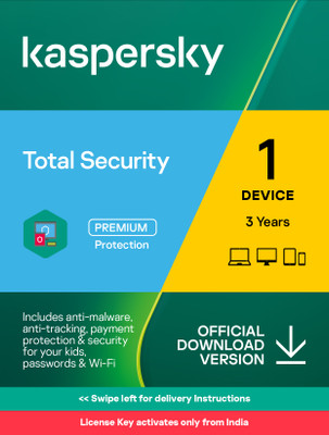 Kaspersky Plus Security 1 PC 3 Years Total Security (Email Delivery - No CD)(Standard Edition)