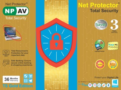 Net Protector 2023 1 PC 3 Years Total Security (Email Delivery - No CD)(Standard Edition)