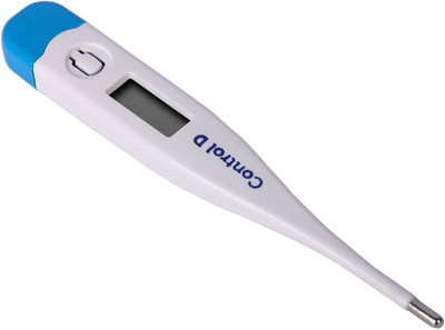 Control D Thermo Temperature Check Beeper Alert & Fast Reading Fever Alarm Digital Thermometer(White, Blue)