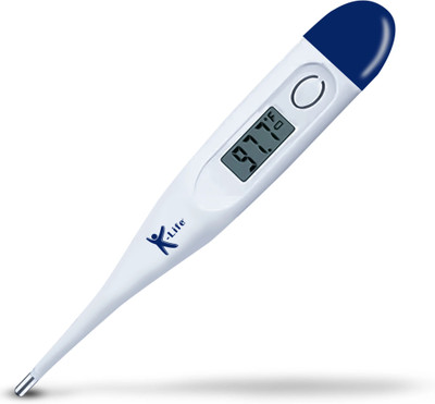 K-life DT-01 Digital Body Fever check Machine for Testing Kids Adults & Babies Temperature Thermometer(White)