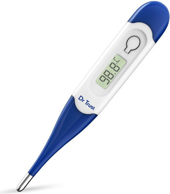 Dr Trust DT-025 Waterproof Flexible Tip Digital Model no. 604 Thermometer(White)