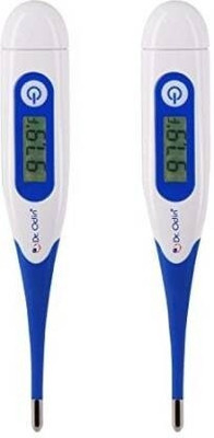 Dr. Odin MT-4333 Digital Thermometer FDA Approved 20 Second Reading Infant, Kid, Adult Pack of 2 Thermometer(White, Blue)