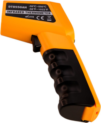 thermomate Infrared thermometer Temperature Gun Thermometer (-50C to 550C) Temperature Gun Infrared Thermometer(Yellow, Black)