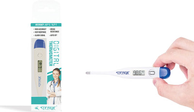 STERGIC 0021 Digital Thermometer With Quick Measurement of Temperature For Child and Adult Thermometer(White)