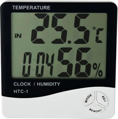 MCP H1 Digital Room Humidity Temperature Thermometer(White, Black)