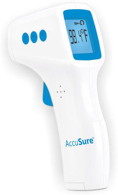 AccuSure 650 HA-650 Non Contact Infrered Technology Digital Temprature Machine Thermometer(White)