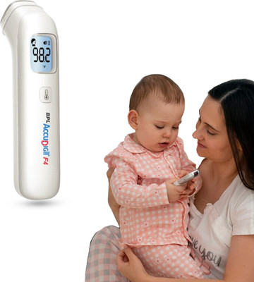 BPL Medical Technologies 91MED820 BPL Medical Technologies Accudigit F4 Non Contact Infrared Thermometer - White Thermometer(White)